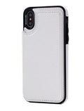 Card Holder Flip Phone Case for iPhone 8 & Samsung S8+