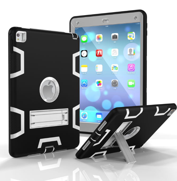 Full Coverage Silicone Kids Tablet Case with Stand