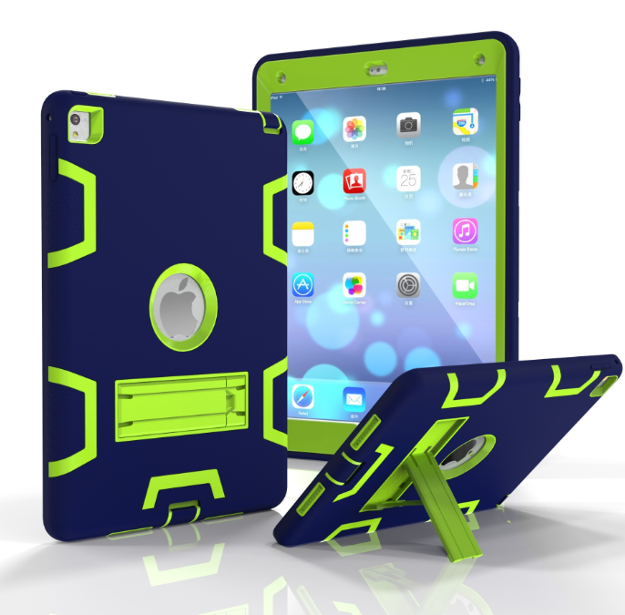 Full Coverage Silicone Kids Tablet Case with Stand