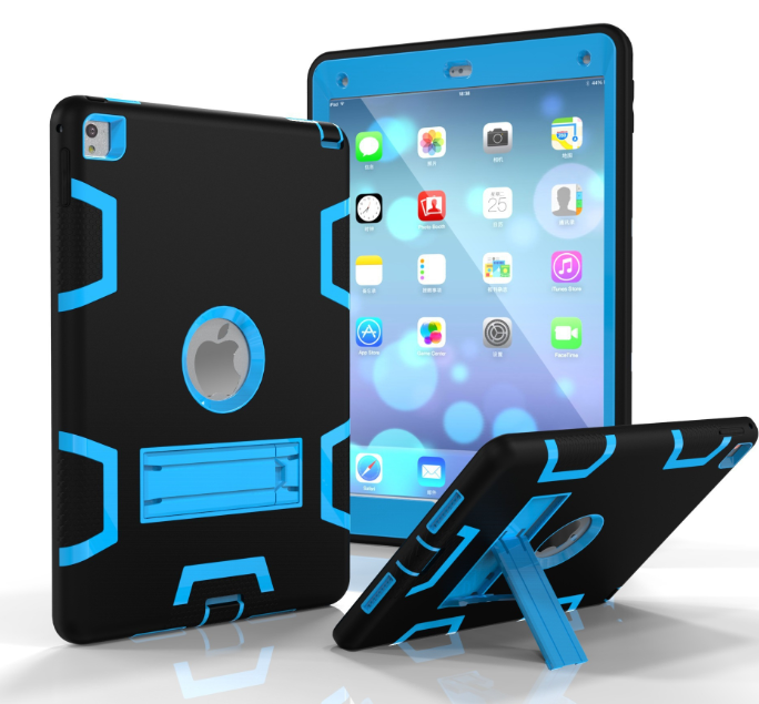 Full Coverage Silicone Kids Tablet Case with Stand