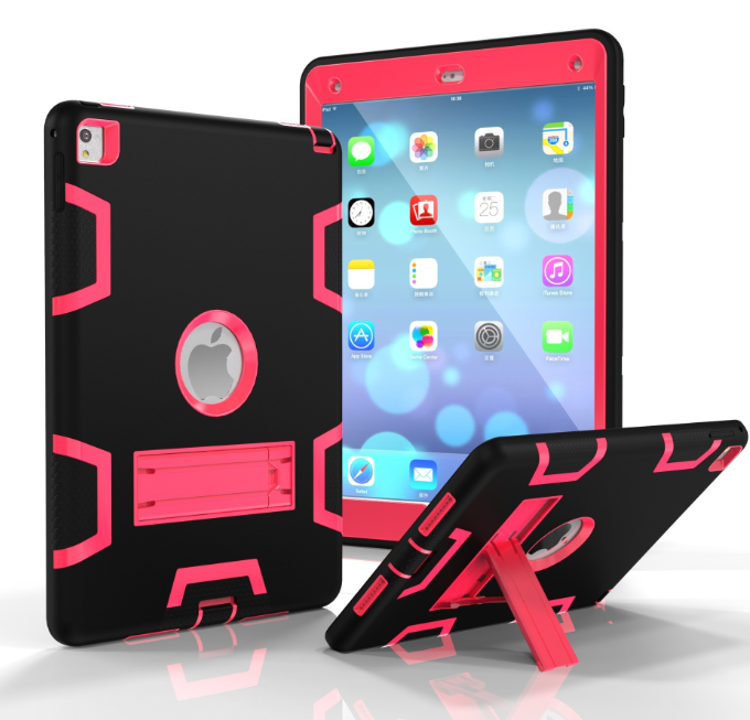 Full Coverage Silicone Kids Tablet Case with Stand