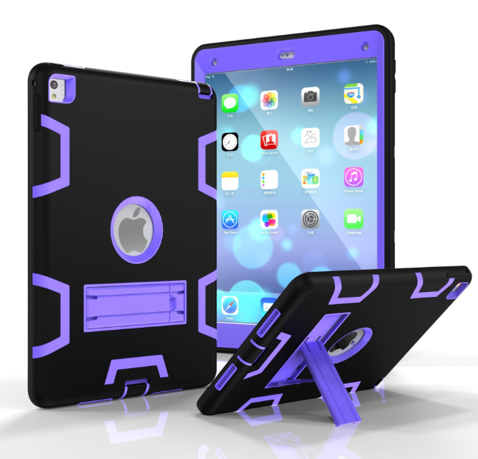 Full Coverage Silicone Kids Tablet Case with Stand