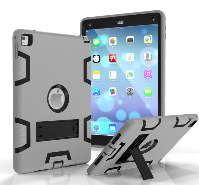 Full Coverage Silicone Kids Tablet Case with Stand